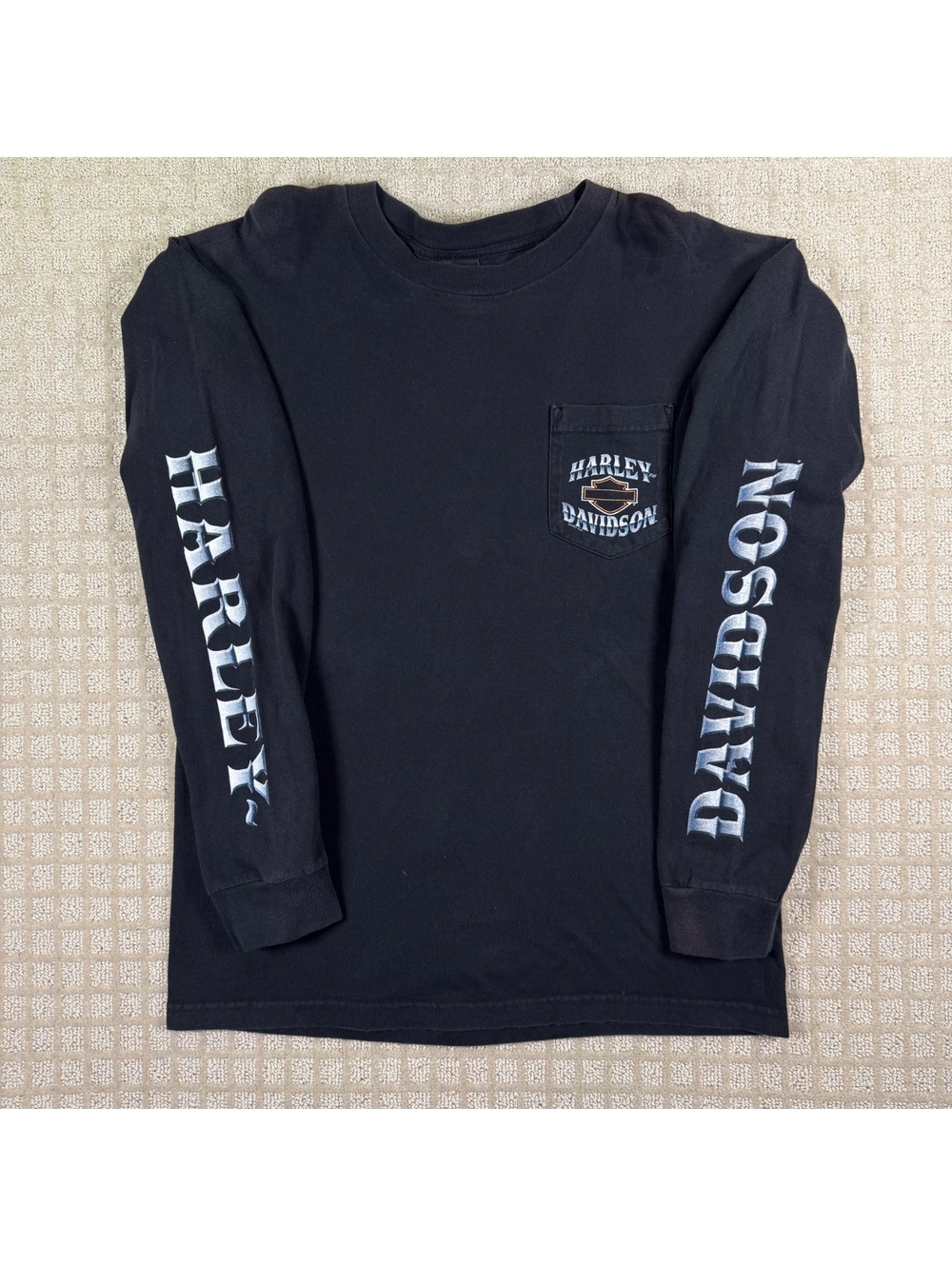 Harley-Davidson Trev Deeley Vancouver BC long sleeve shirt L